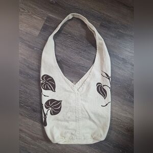Maui Monkey Business - Canvas Hobo Shoulder Bag